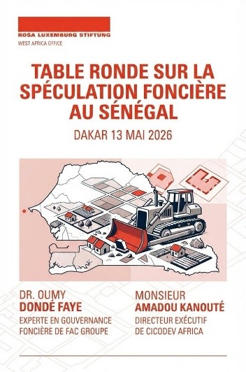 Vue d’une table ronde consacrée à la spéculation foncière au Sénégal